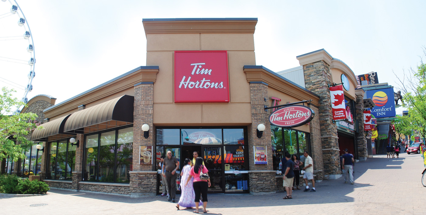 Tim Hortons Clifton Hill外部白天