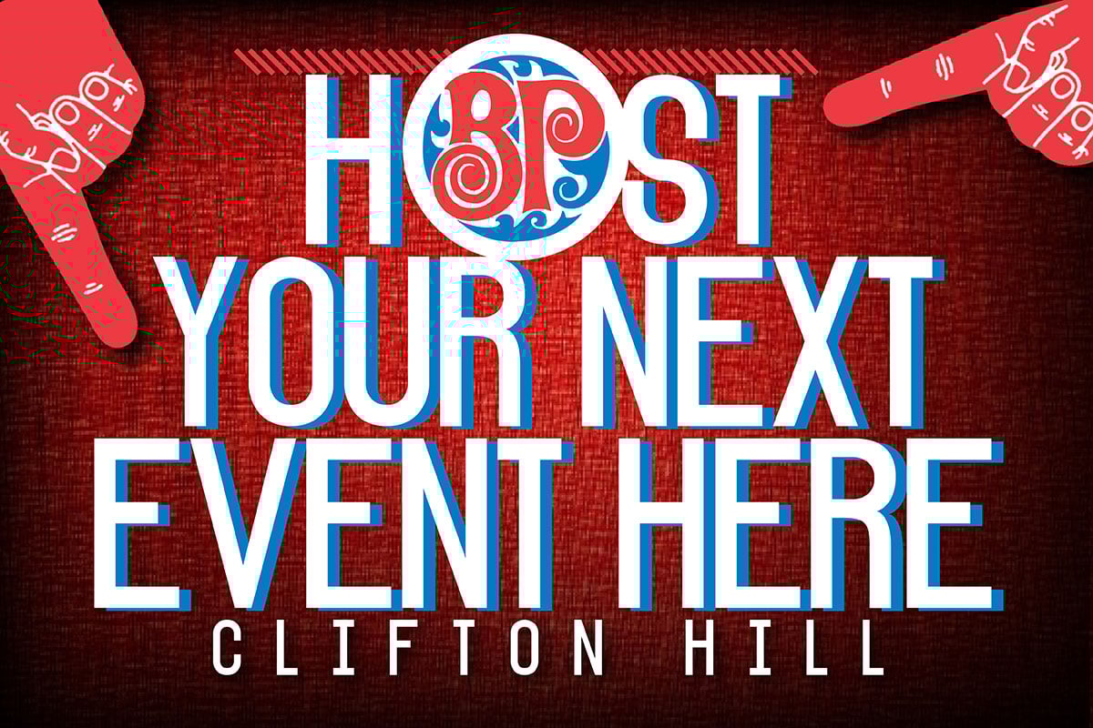 Boston Pizza Clifton Hill Event Poster 波士顿披萨克利夫顿山活动海报