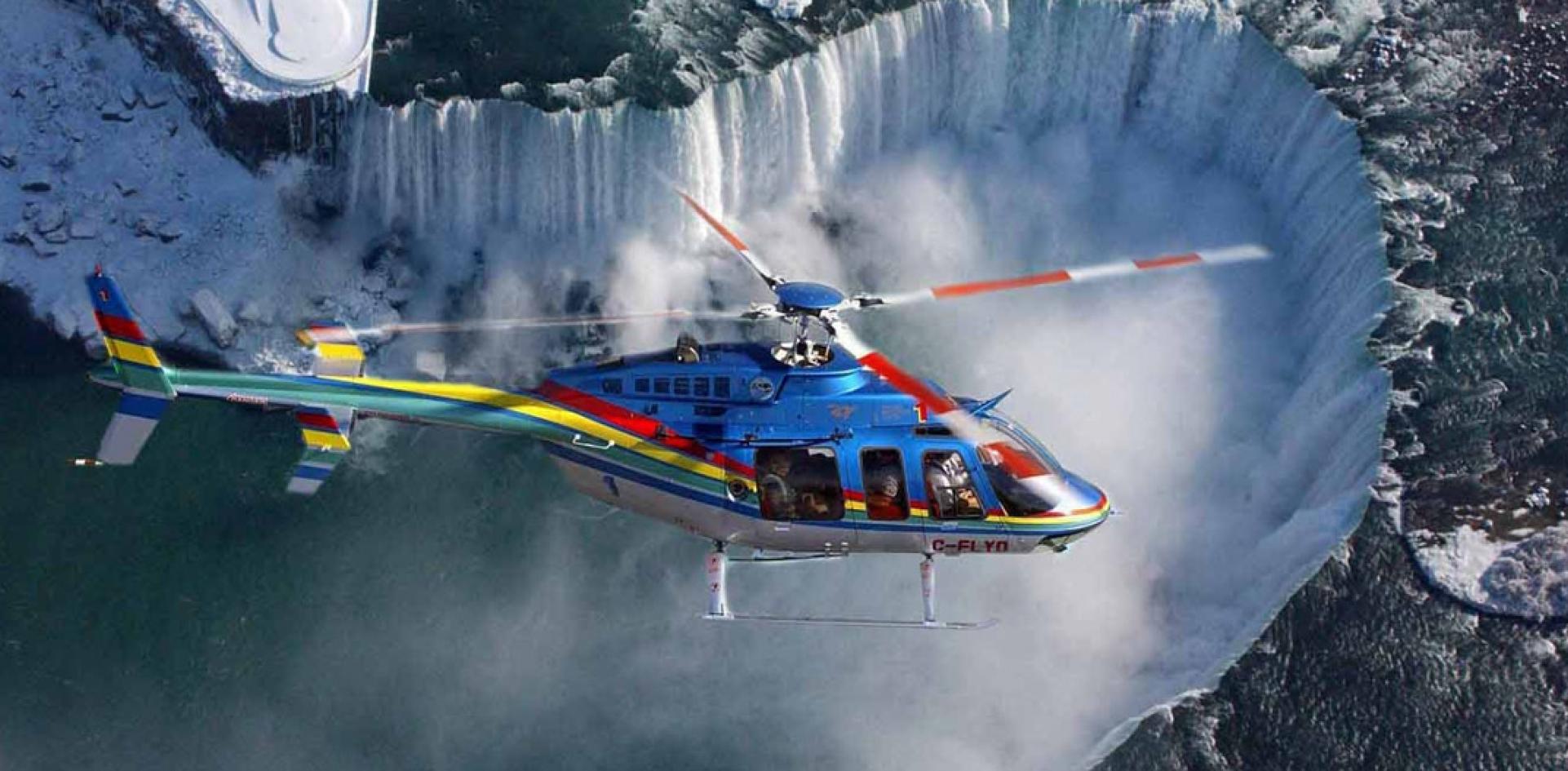 尼亚加拉瀑布从飞行员